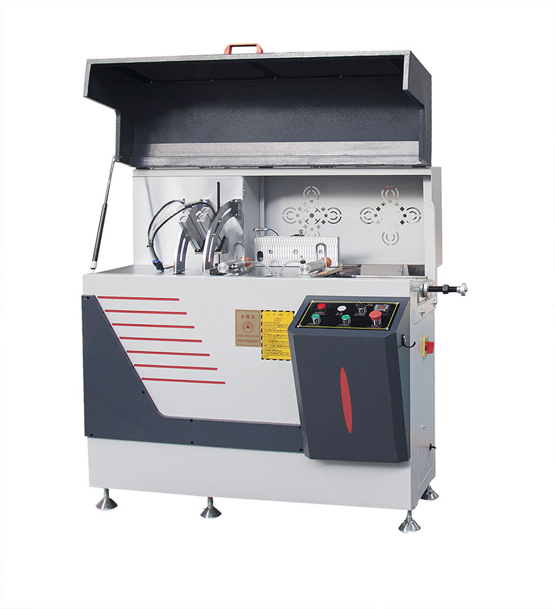 铝门窗角码自动切割锯